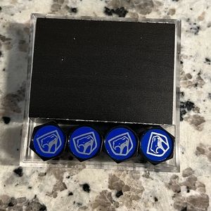 Sold Out Dodge Viper logo valve stem caps